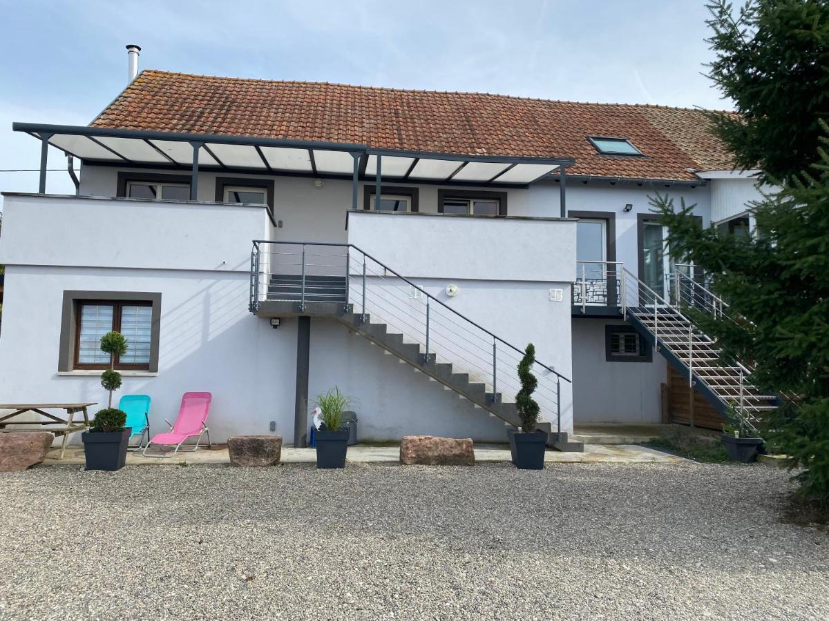 Gites Bretzel Et Cigogne Munwiller Exterior photo